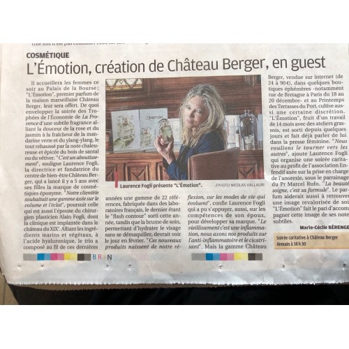 La Provence - L'Emotion, création de Château Berger, en guest !